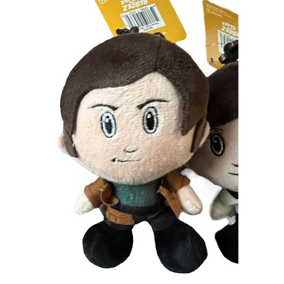 Star Wars Heroez Clipz Lot Mini Plush Han Solo, QI’RA and LANDO NWT - Picture 2 of 7